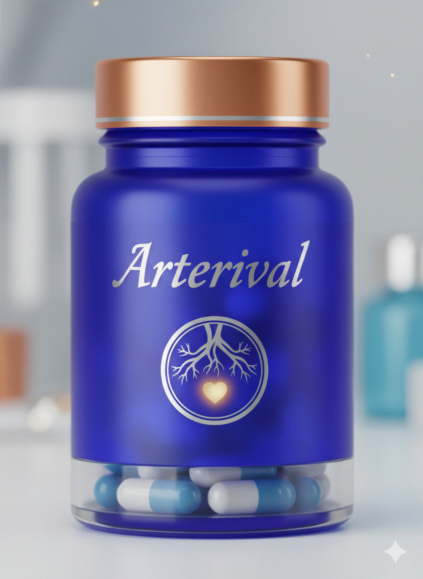 Arterivaal dietary supplement bottle